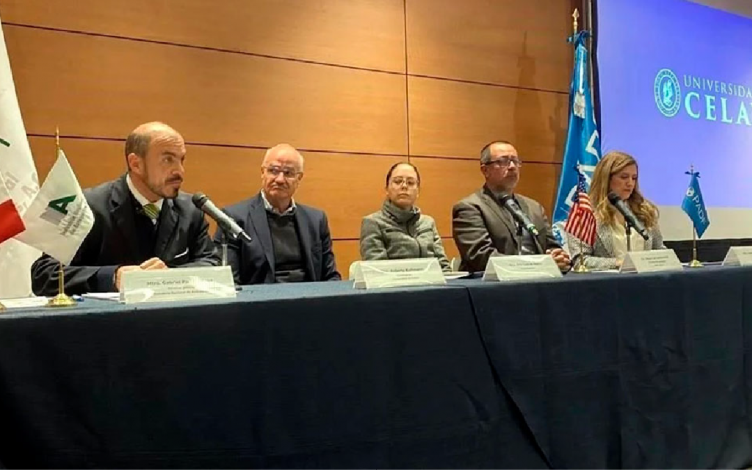 Universidad de Celaya participa en la conferencia de prensa organizada por la Fundación Panamericana para el Desarrollo México (PADF) en colaboración con la Industria Nacional de Autopartes A.C. (INA), presentando los resultados del Diagnóstico Laboral del Sector Automotriz en México.